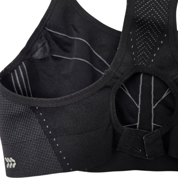 All in Motion Classic Black Sports Bra Size XL - Picture 4 of 4